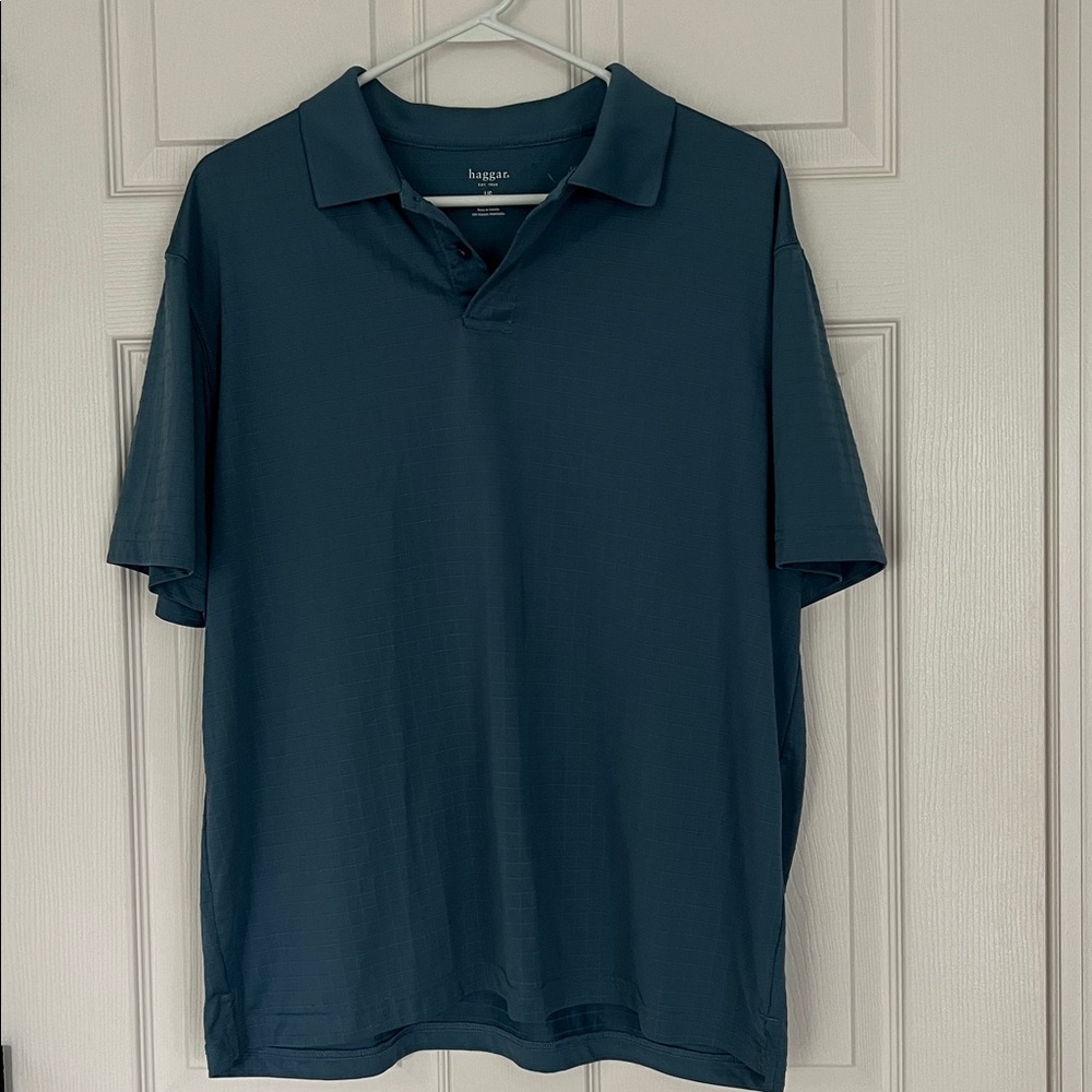 Haggar Navy Polo Shirt